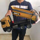 旭伶汇纳 大号四驱工程车遥控卡车玩具电动货车自卸车儿童男孩女孩仿 573官方标配(1组充电电池)