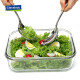Glasslock importiert hitzebeständigen, fertigen Glas Frischwahrnehmungskasten gefrorene Lunchbox-Beutel 400 ml+695 ml+1090 ml+Gitterbeutel