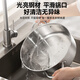 SUPOR hot pot special pot large capacity 304 stainless steel thickened double bottom hot pot soup pot induction cooker household multi-function pot medium stainless steel hot pot 5L 28cm