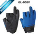SHIMANO Fishing Gloves with 3 fingers exposed GL-008V Made in Indonesia Black XL