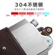SNAKER hip flask 304 stainless steel portable flat wine bottle iron wine set portable style stainless steel 1 to 7 Jin Jin equals 0.5 kg, contains liquor outdoor 3 Jin Jin equals 0.5 kg, oil bottle style 1 wine drain 4 wine glasses 1.5L