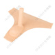 
Ye Zimei men's transparent latex panties sexy thongs men's sex panties Yiyang pants bag one piece of men's transparent sexy UU safety pants flesh color