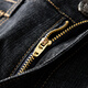 Romon (Romon) Business Casual Straight Jeans Herren Anti-Falten-Mikro-Flash-Stürmer-Männer große Hosen 9911 Black 31