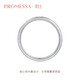 PROMESSA platinum ring small crown princess wedding ring couple ring (single) 85438R 09 laps