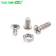 M3 M4 copper pillar M3 M4*5 6 8 10 20-50 hexagonal copper pillar stud single head double-way screw nut double-way M3*12 (10 pieces)