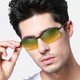Leipailong Tag und Nacht Farbwechsel polarisierte Sonnenbrille Anti-Sterg-Brillen Fahren Spiegelfischer