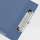 Clip de plaque métallique Befon Clip Clip Données Données Document Document Document Writing and Writing Document Pad Copie et test Paper Clip Copying and Posting Pad Writing Pad Blue 9855