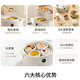 Joyoung electric stew pot, electric stew pot, water-proof stew pot, household porridge and soup pot, bird's nest stew pot, 4.5L white porcelain inner pot, steaming and stewing pot DG25G-GD188
