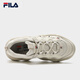 FILA Yang Mi's same style official pea shoes women's shoes dad shoes sports shoes winter new sports and casual shoes oatmeal brown-OM 37.5
