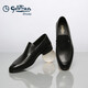 Goldlion men's shoes loafers punched breathable sandals business casual shoes G580420170AAD black 40