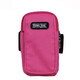 TENG YUE handbag arm bag outdoor sports travel 391 men's and women's running multi-functional wrist bag arm bag mobile phone bag customized rose red medium size