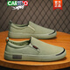 Zapatos de lona de cartelo zapatos para hombres en verano para hombres zapatos de mesa casuales zapatos de tela suave suave tela negro 40 40
