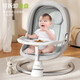 Trimigo (Thaimeigao) electric baby rocking chair baby coaxing artifact baby gift newborn meeting baby supplies gift cradle moonlight gray baby cradle sleeping basket baby shake bed baby rocking chair newborn gift full moon baby coaxing sleep