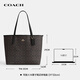 COACH brand direct supply women's bag CITY33 commuter computer bag shoulder tote bag black CV976 Christmas gift