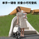 酷贝乐（coballe）婴儿车0-3岁用折叠可坐可躺减震遛娃神器轻便溜娃新生儿宝宝推车 极光白(轻巧便携+全罩遮阳)