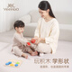 英氏（YEEHOO）儿童早教益智木质积木玩具立体拼图形状图案配对认知婴儿宝宝启蒙