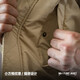 马登工装 美式复古双面穿MA1飞行员夹克棉服夹棉棒球服上衣外套男春季 A面军绿/B面卡其 XL
