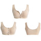 Angdii's breast bra without steel rings, special tube top button bra bra underwear mastectomy, comfortable and breathable 6031 skin color left XXL code