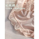 
Modal 3 pairs of underwear for women ice silk without trace mid waist women's briefs antibacterial crotch summer thin sexy lace shorts gull silver + cherry blossom powder + pear skin 3 strips L [suitable for 95-110Jin [Jin equals 0.5 kg]]