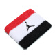 Nike wrist guard fitness badminton basketball sweat-absorbing sports wrist guard summer long wrist guard men and women thin tennis wristband AJ red white black DV4207-667