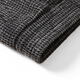 Sept vestes de loup collier masculin collier veste en laine d'hiver pour hommes en noir et blanc petit plaid en laine de vent de vent.