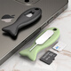 Dipur Mobile Card Pickup Nadel SIM-Kartenabdeckungskarte Trokar Multifunktionskarte Pickup-Karten-Pull-Karten-Öffnungskarte Ersatzkarten Ersatztool tragbar