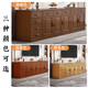 Xiaomuwo (XIAOMUWO) solid wood TV cabinet combination cabinet heightened storage background wall wooden modern Chinese floor cabinet living room boutique furniture two-door TV cabinet Specifications