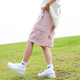 I.Karnow Girl Kurzarm Set Kinder Sommer Neue modische Kinderkleidung Casual Sports Shorts Girls Big Kinder Internet Promi Kleidung 9922 Weiß + 3388 Purple 160