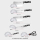 SUPOR knife set kitchen knife bone chopping knife fruit knife scissors 7-piece set TK1505E