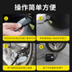 电瓶车充气泵电动打气筒汽车车载打气泵便携式自行车家用带气压表 指针款4872V支持所有胎+多种气1