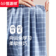 
Hengyuanxiang pajamas men's pure cotton spring and autumn long-sleeved thin breathable and casual outdoor wearable home clothes cotton set 16861 170/L