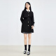 Temperamento de Qiushui Yiren Mid-longitud de viento de longitud nueva nueva chaqueta de estilo británico de alta gama retro versátil que abraza y cae