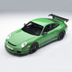 奥图亚（AUTOART）奥拓1:12 保时捷911(997) GT3 RS 汽车模型 合金车模静态跑车收藏 黑色 12116