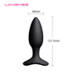 爱感Lovense Hush智能蓝牙肛塞后庭 男女可用静音情趣按摩器 Hush2代1.5英寸
