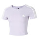 Adidas offizielle T-Shirt-Frauenkleidung, Frühling neuer Sport-Kurzstil, modische, lässige, schlanke und komfortable, atmungsaktive runde Hals und kurze Ärmel für Frauen, Ji9794/schlug vor, eine größere Größe zu haben. Xs