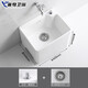 35cm high mop pool ceramic balcony outdoor ultra-low mop pool household bathroom low mop wash basin LP233 one-button lift control water 425*325*350