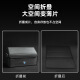 UOSU适用宝马12357系X1X2X3X4X5X6IX3I3I4车载后备箱收纳箱储物盒 （小号黑色+宝马标