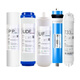 钻芯适用于适用安吉尔净水器滤芯A4 A6全套五级通用J2305-ROB8 J1205 J1105 2405 全套5级（PP+GAC颗粒碳+UF+RO+T3