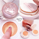 Qiaodi Shanghui Air Cushion cc Cream Butterfly Love Air Cushion Fair Cream Powder Cream Air Cushion Women's Moisturizing Concealer Hydrating Long-lasting Non-removing Makeup Concealer Fair Cream 2# Natural Color 228g8g