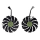 
Gigabyte p106 fan GTX1060 1050ti 1070 RX570 580 graphics card new adapter fan Original fan pair Default