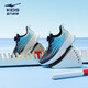 Hongxingerke (Erke) Chaussures pour enfants Chaussures de sport neutres bouton de bouton de bouton d'été