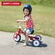 Radio Flyer children's tricycle bicycle male and female baby toys 1-3 years old balance bicycle stroller stroller three modes #423 red