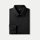 Heilan House (HLA) long-sleeved shirts for men, spring and autumn light business shirts and series of stretch shirts for men, 3A antibacterial black 29 40 175/92A recommended 137~148Jin Jin equals 0.5 kg