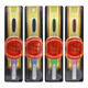 Poire de miel en deux pièces importé du Japon Big Head Brosse à dents paresseuse Bamboo Charbon de bois long cheveux doux cheveux moyens Mentes adultes hommes et femmes Famille Brosse à dents Blue bleu 2 pièces 9854