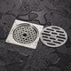 Submarine GGF50-10 stainless steel floor drain U-shaped deep water seal deodorant floor drain bathroom dry area floor drain 50 diameter