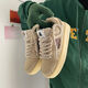 Bisi Sheep Shoes New Spring Ins College Style Sports Sports Versátiles Versátiles de altura de altura Morenal de entrenamiento moral Zapatos de pan casual 9920 Caki 41