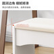 Zhongtao Makeup Stool Dressing Stool Girls Bedroom Dressing Stool Manicure Stool Chair Small Bench Home Room Low Stool White