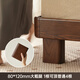 Original massives Holzbett Eiche nordisch modern