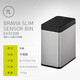 
EKO trash can intelligent induction 7L gray steel household living room bathroom slit EK9230 Zhang Ruoyun same model