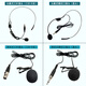 European and American sound universal headset wired headset cable chest mic clip microphone cable professional stage performance audio 3.5 Little Bee wireless amplifier teacher's special lavalier microphone black headset cable (universal) 3.5mm threaded mouth straight head plug and play, can not be thrown away
